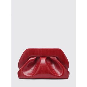 Themoire Clutch Woman Red